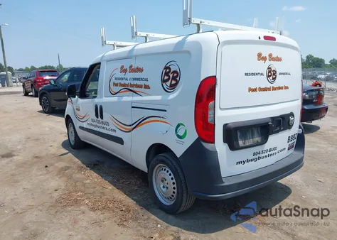 2021 Ram Promaster City Tradesman z USA, uszkodzony, nr VIN ZFBHRFAB0M6U49938